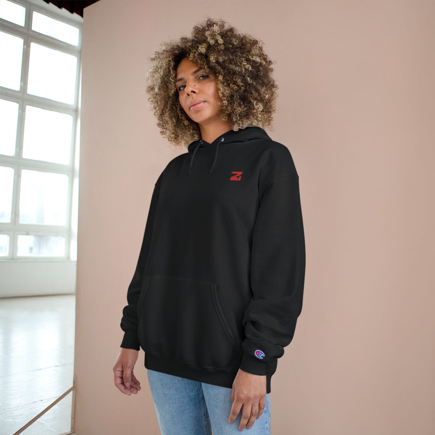 Steel Nerves & Crimson Tides Champion Hoodie
