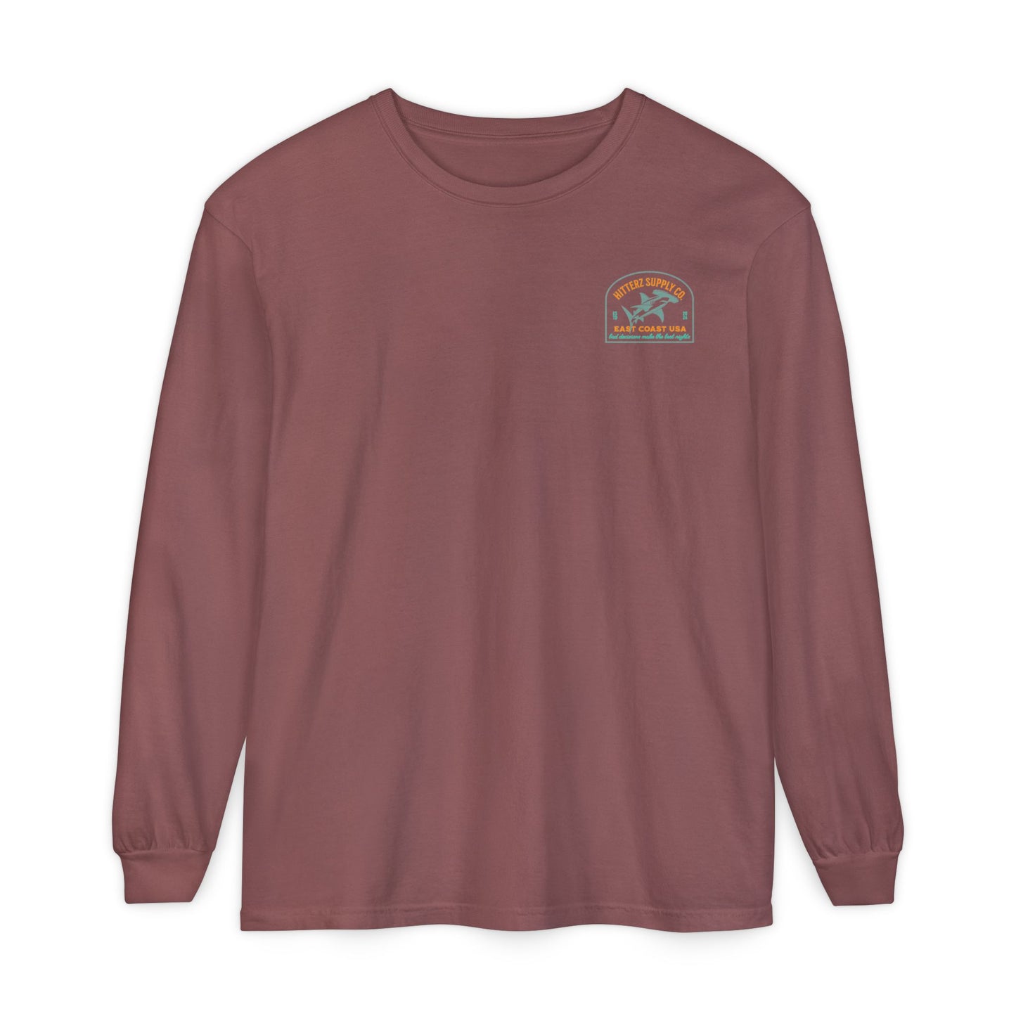 Bad Decisions Make the Best Nights - dyed Long Sleeve T-Shirt