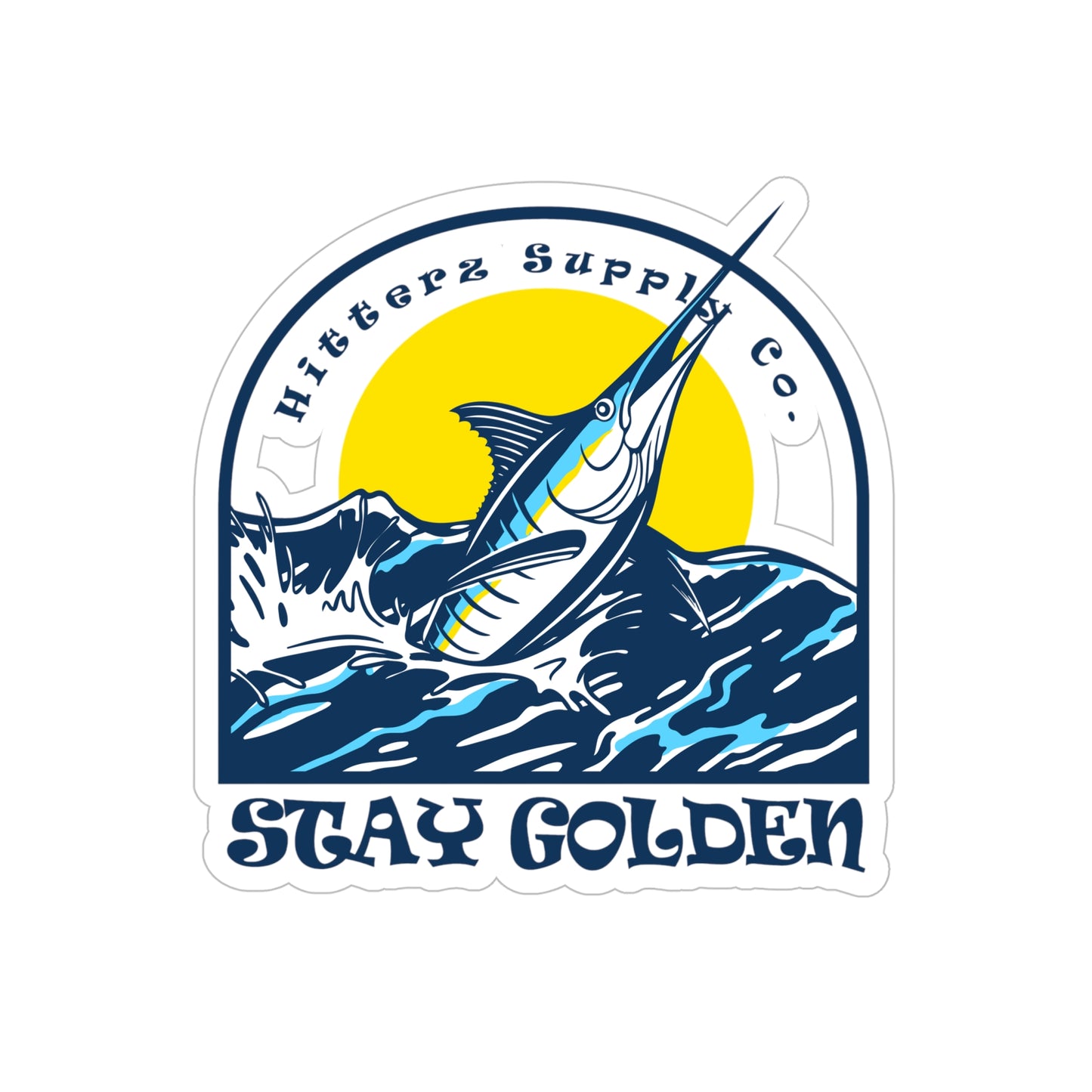Stay Golden, Die-Cut, 1pc