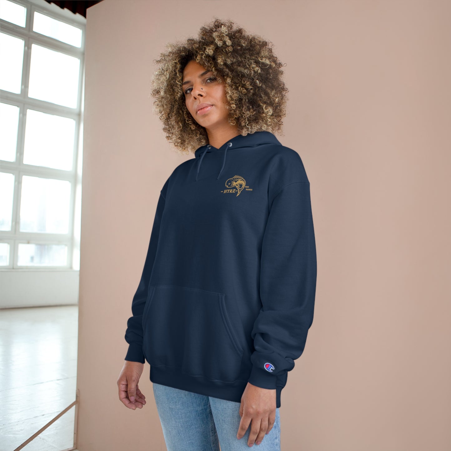 Blue & Gold Edition Mahi Madness Champion Hoodie