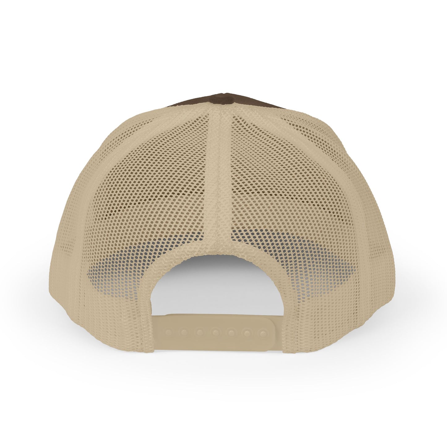 Brown & Tan Icon Snapback Trucker Cap