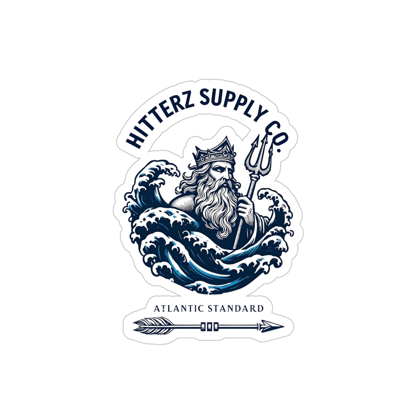 Atlantic Standard Transparent Sticker