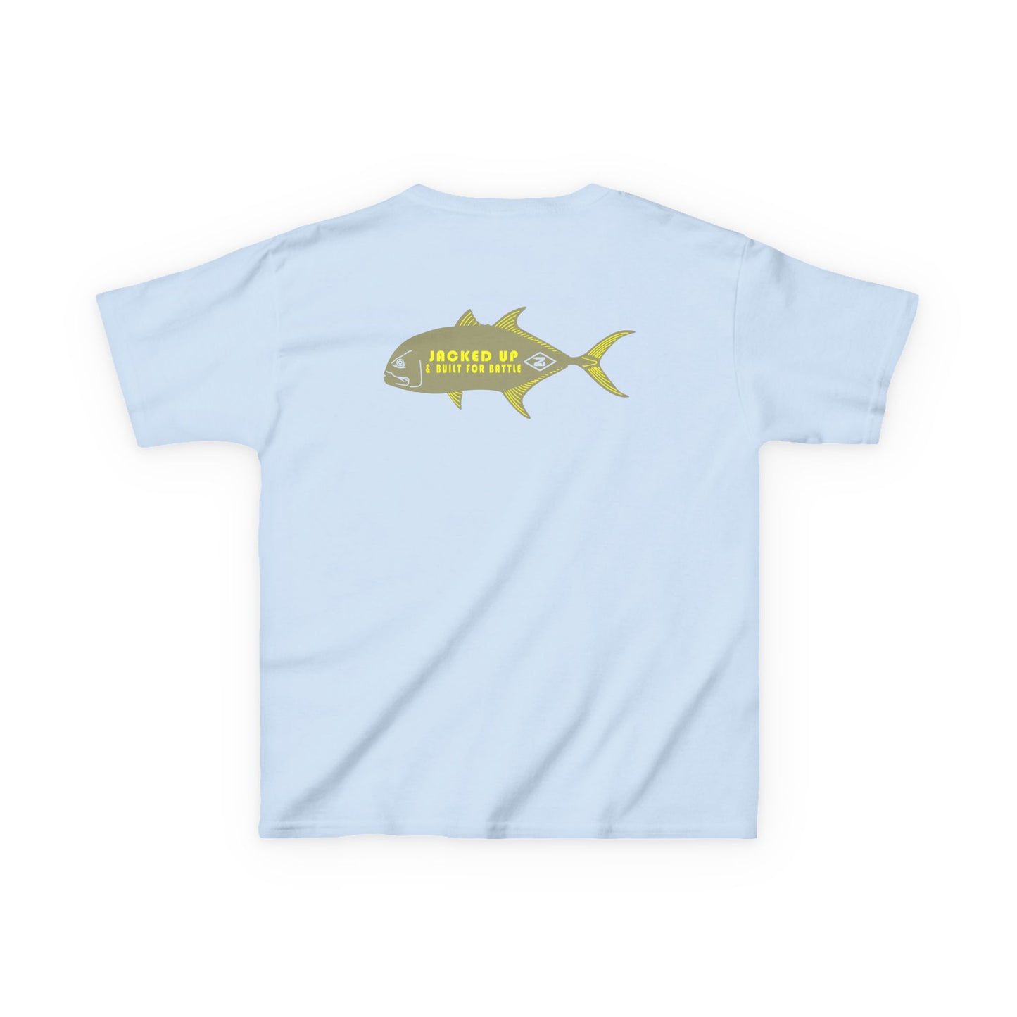 Jacked Up & Built For Battle - Kids Heavy Cotton™ Tee