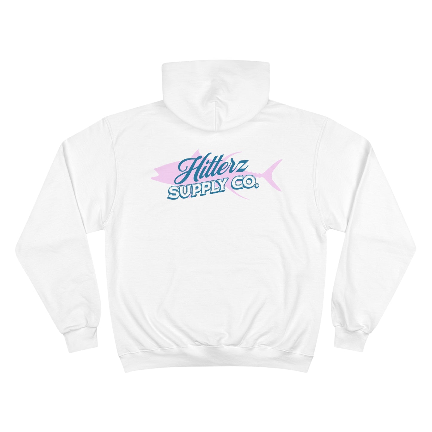 Pink Tuna Champion Hoodie