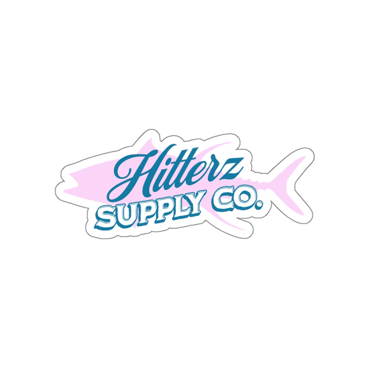 Pink Tuna - Die-Cut Stickers