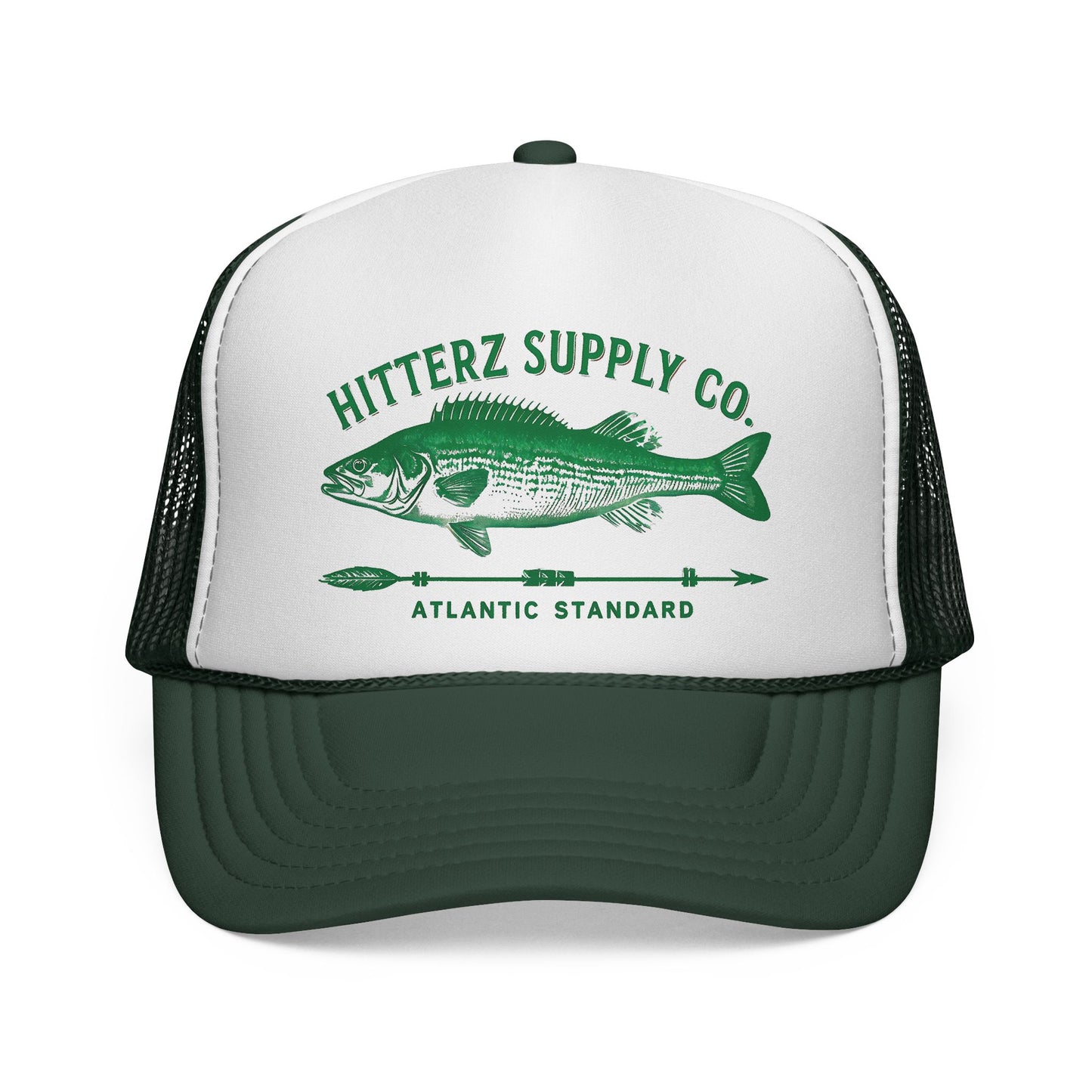 Striped Bass Foam Trucker
