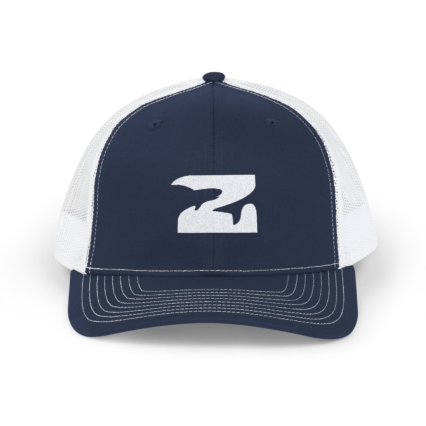Snapback Trucker Cap Icon Logo Blue