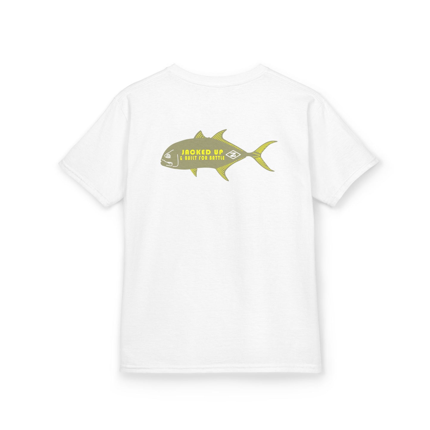 Jacked Up & Built For Battle - Kids Heavy Cotton™ Tee