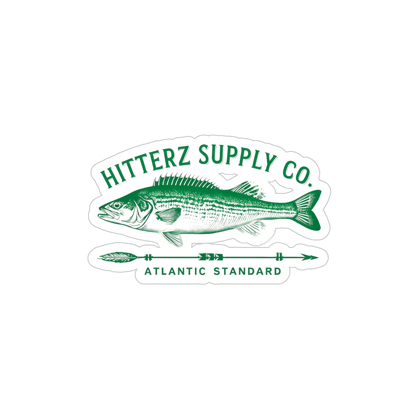Atlantic Standard Transparent Sticker