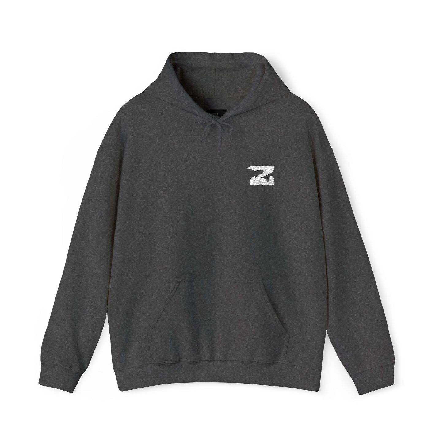 Embroidered Hitterz "Z" Icon - Heavy Blend™ Hooded Sweatshirt