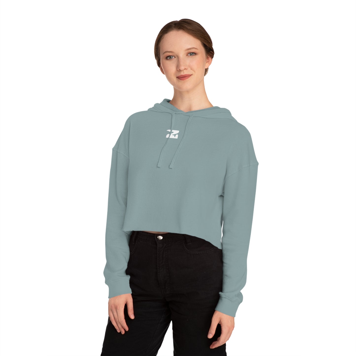 Hitterz Icon - Women’s Cropped Hooded Sweatshirt
