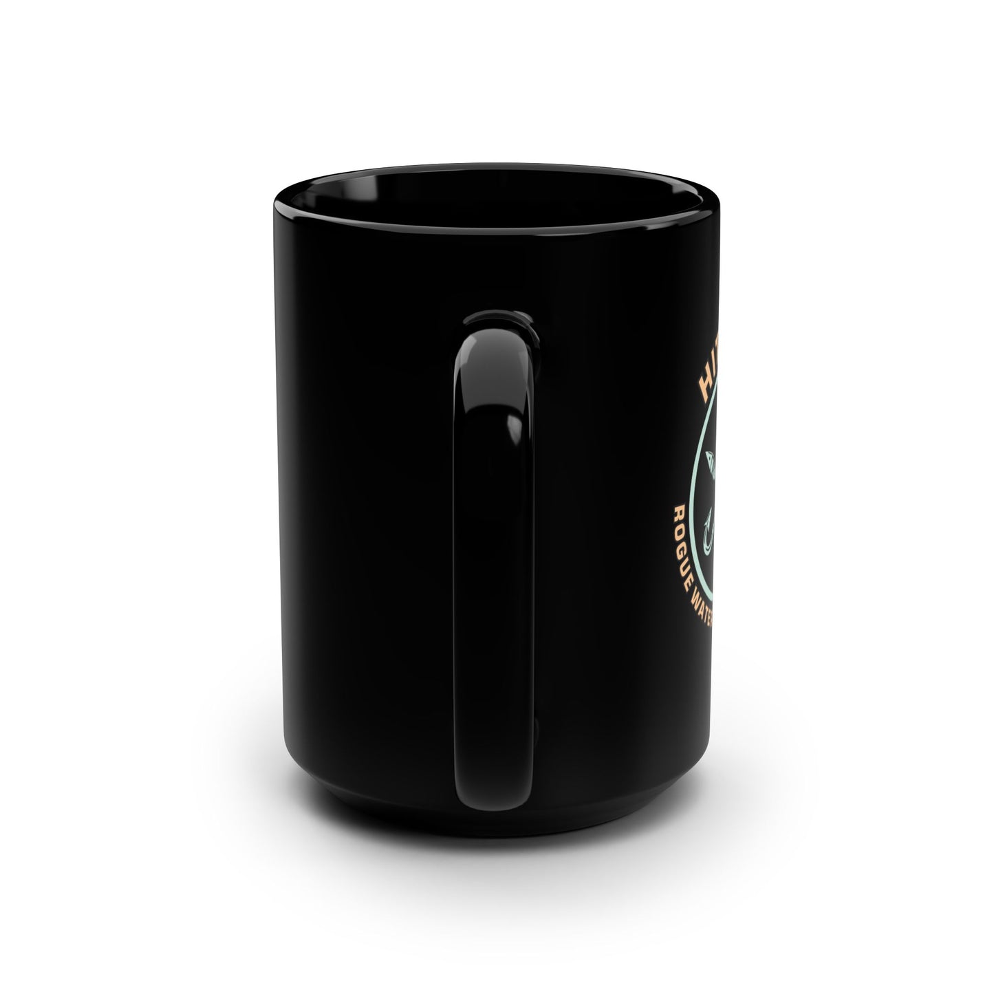 Rogue Waters, Reckless Days Black Mug, 15oz