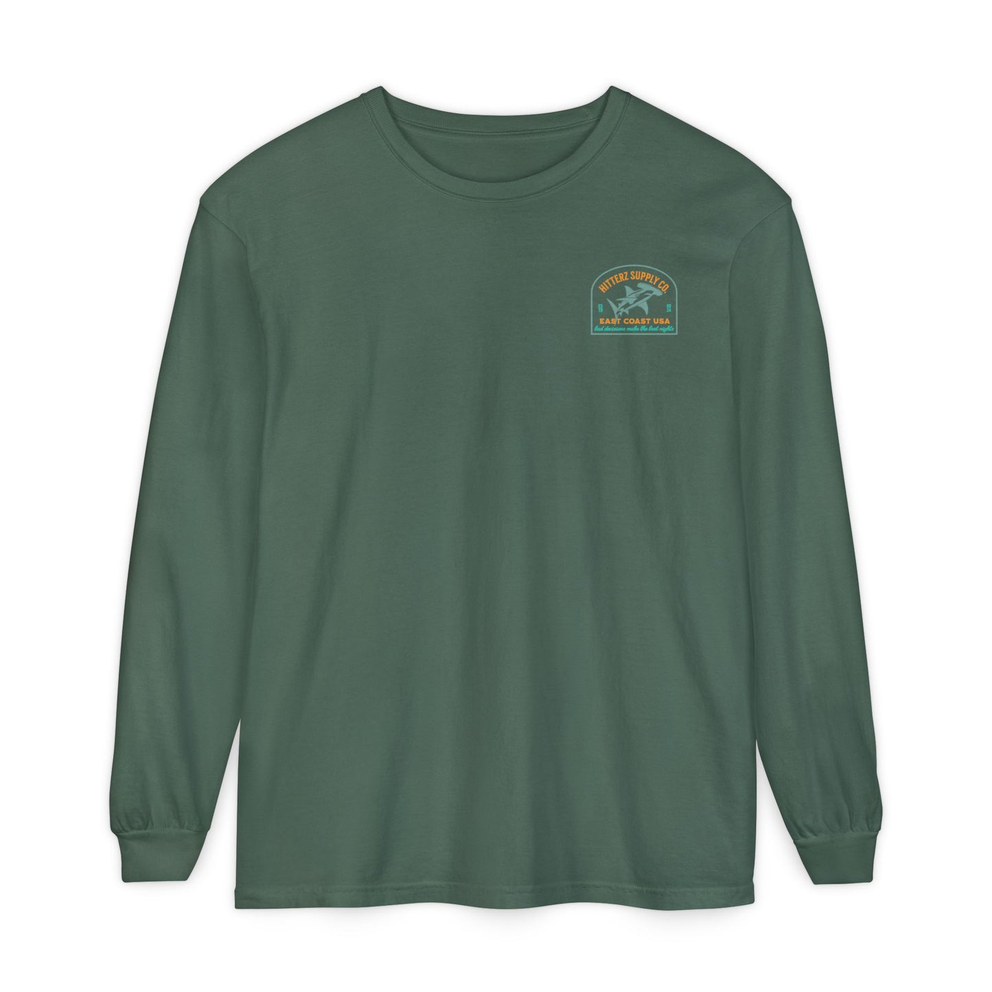 Bad Decisions Make the Best Nights - dyed Long Sleeve T-Shirt