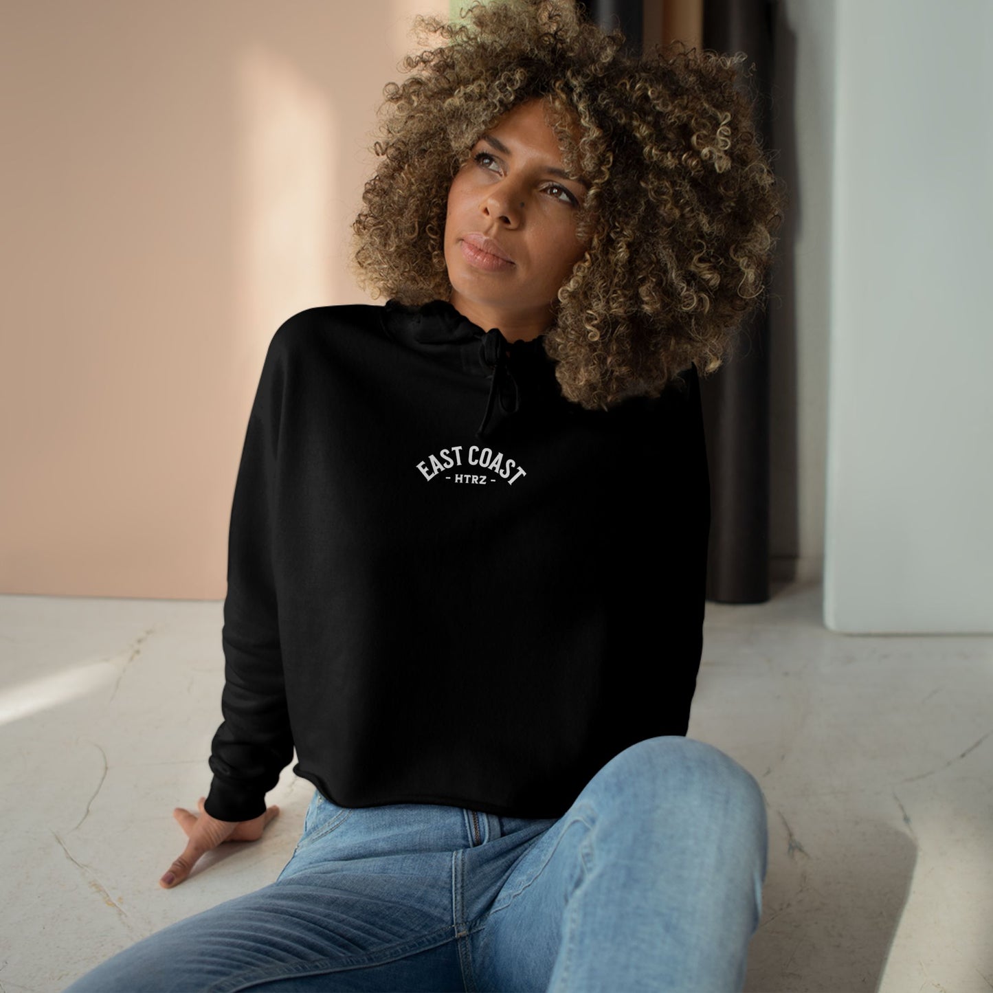 East Coast Crop Hoodie