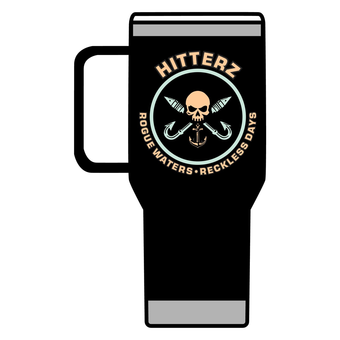 Rogue Waters, Reckless Days Travel Mug, 20oz