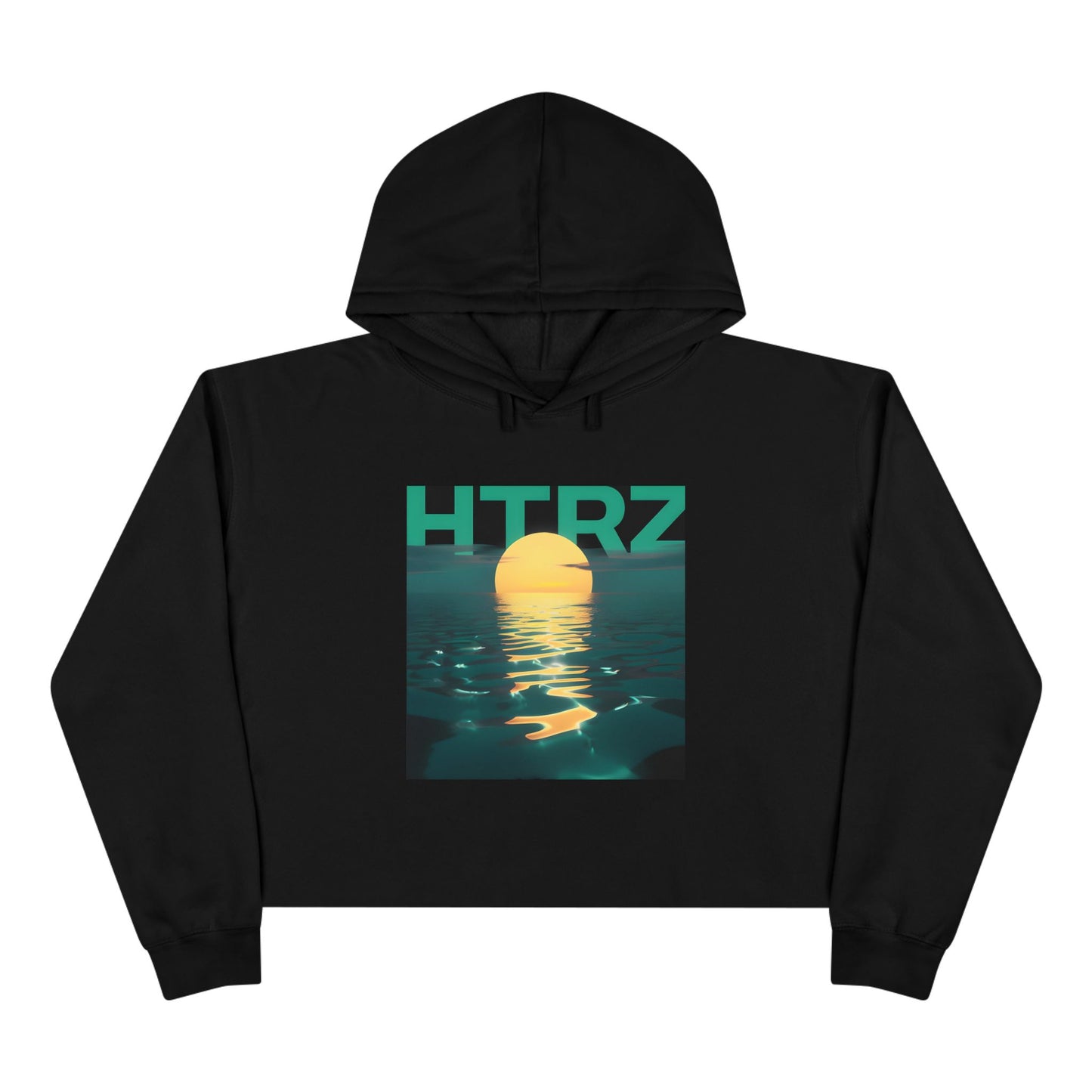 HTRZ NIGHT DIP Crop Hoodie