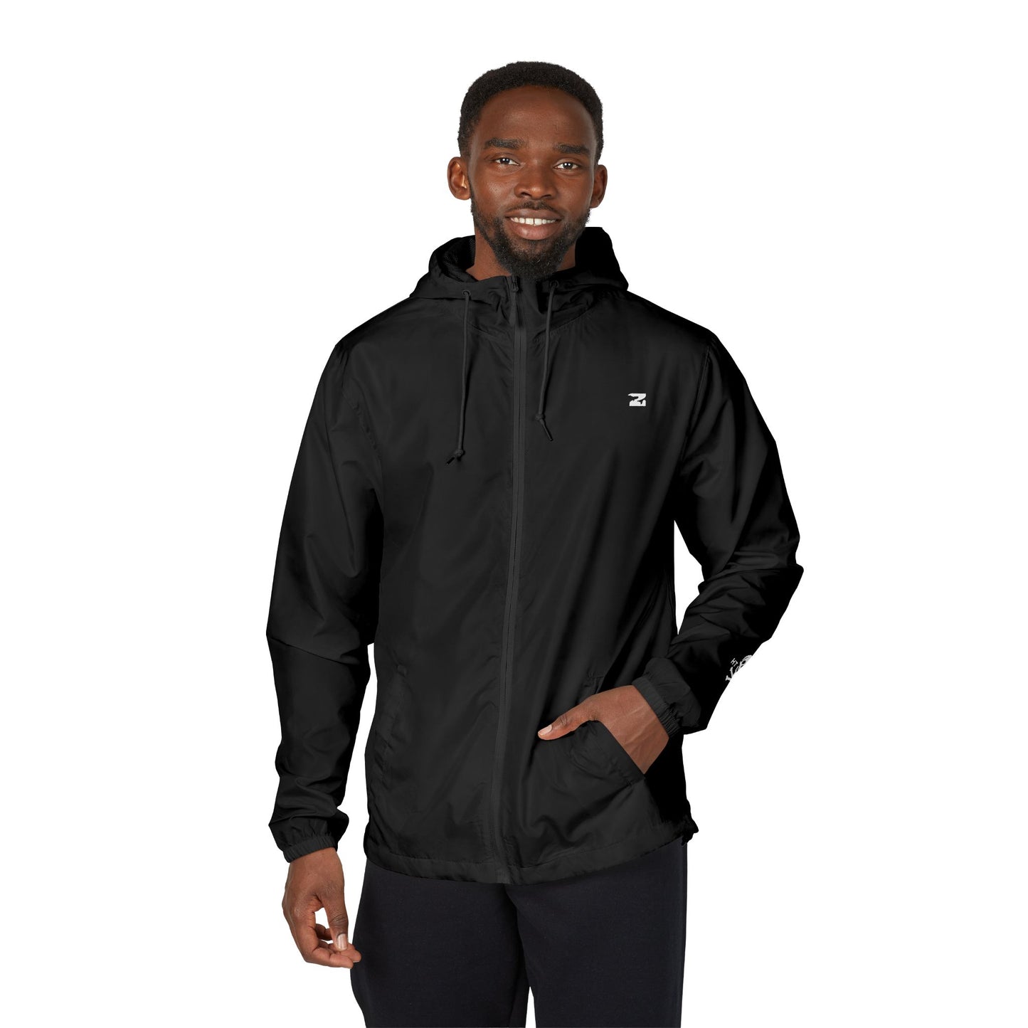 Unisex Full-Zip Windbreaker Jacket