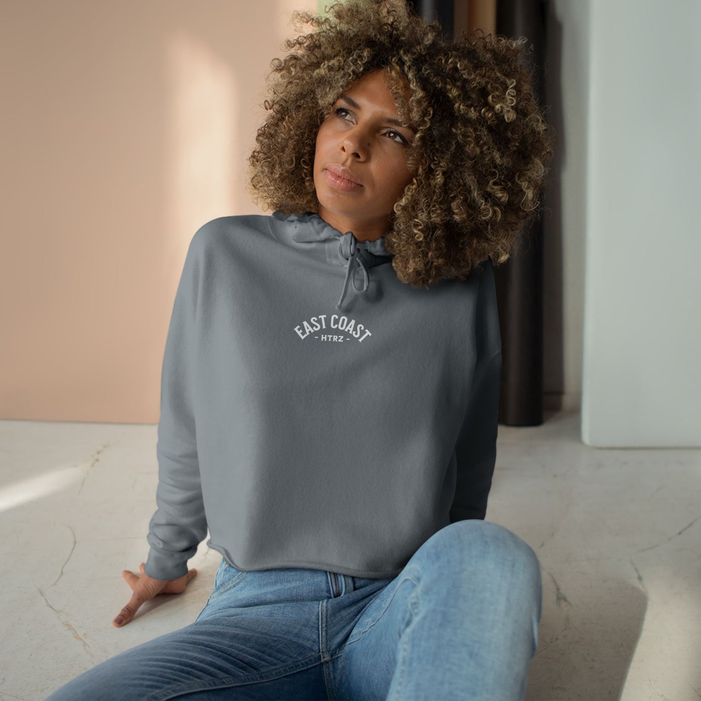 East Coast Crop Hoodie