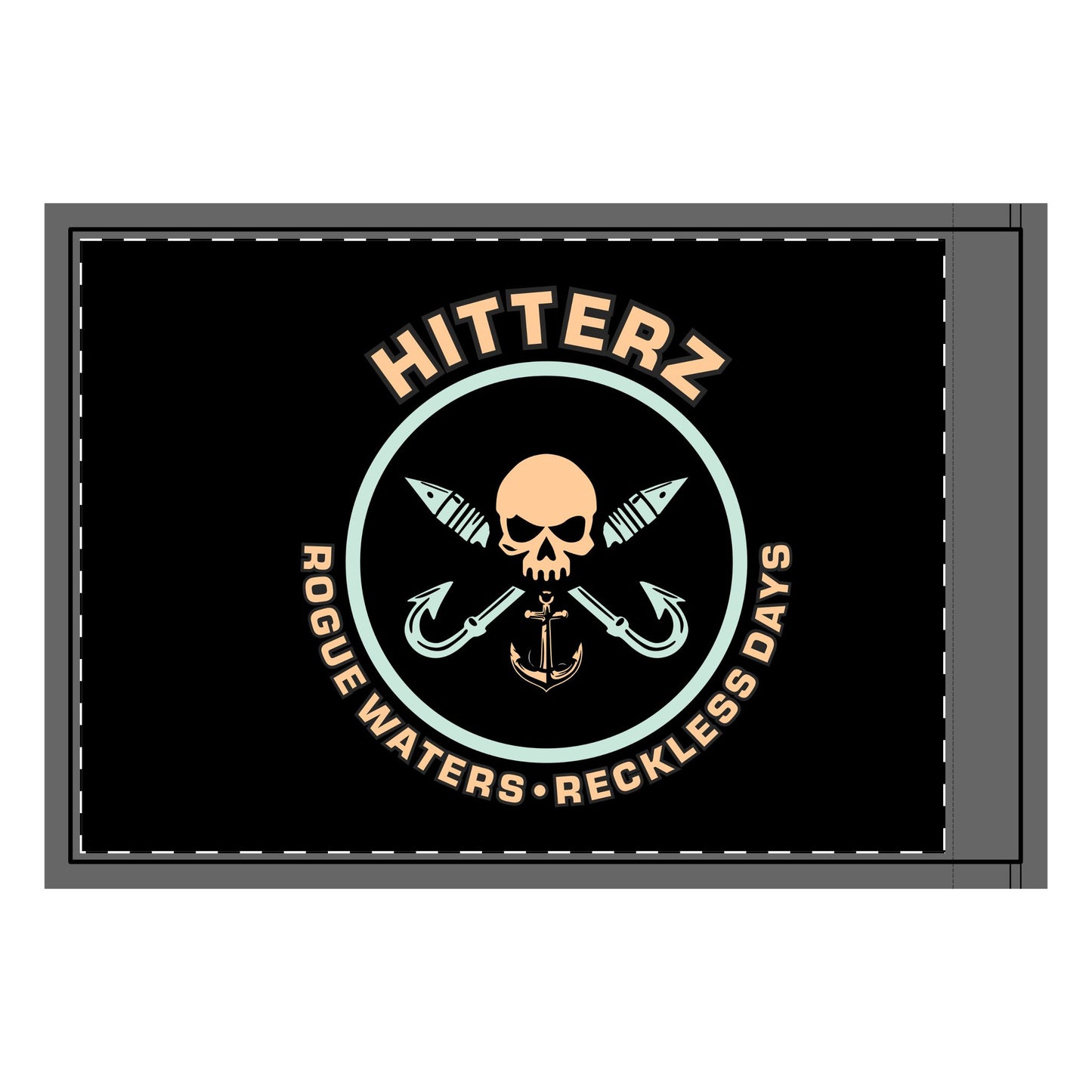 Rogue Waters, Reckless Days Double-Sided Flag