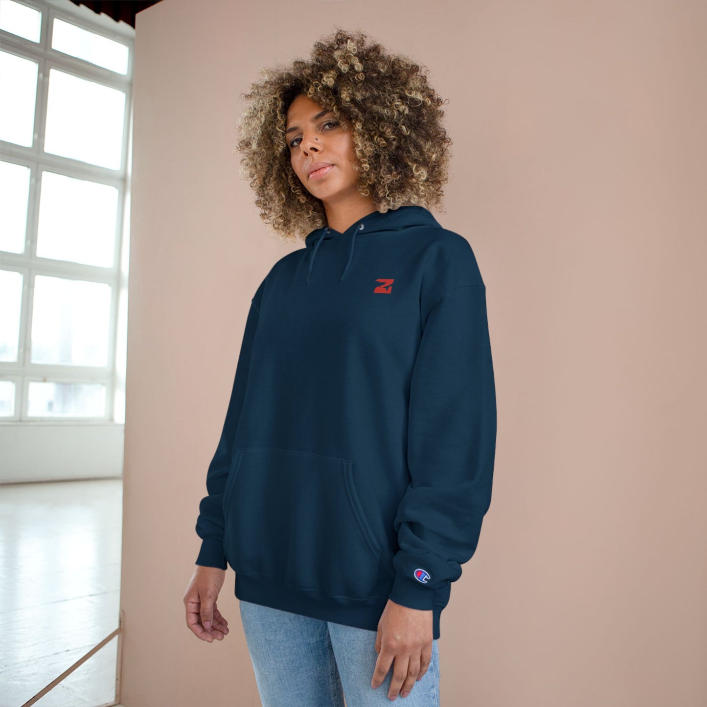 Steel Nerves & Crimson Tides Champion Hoodie