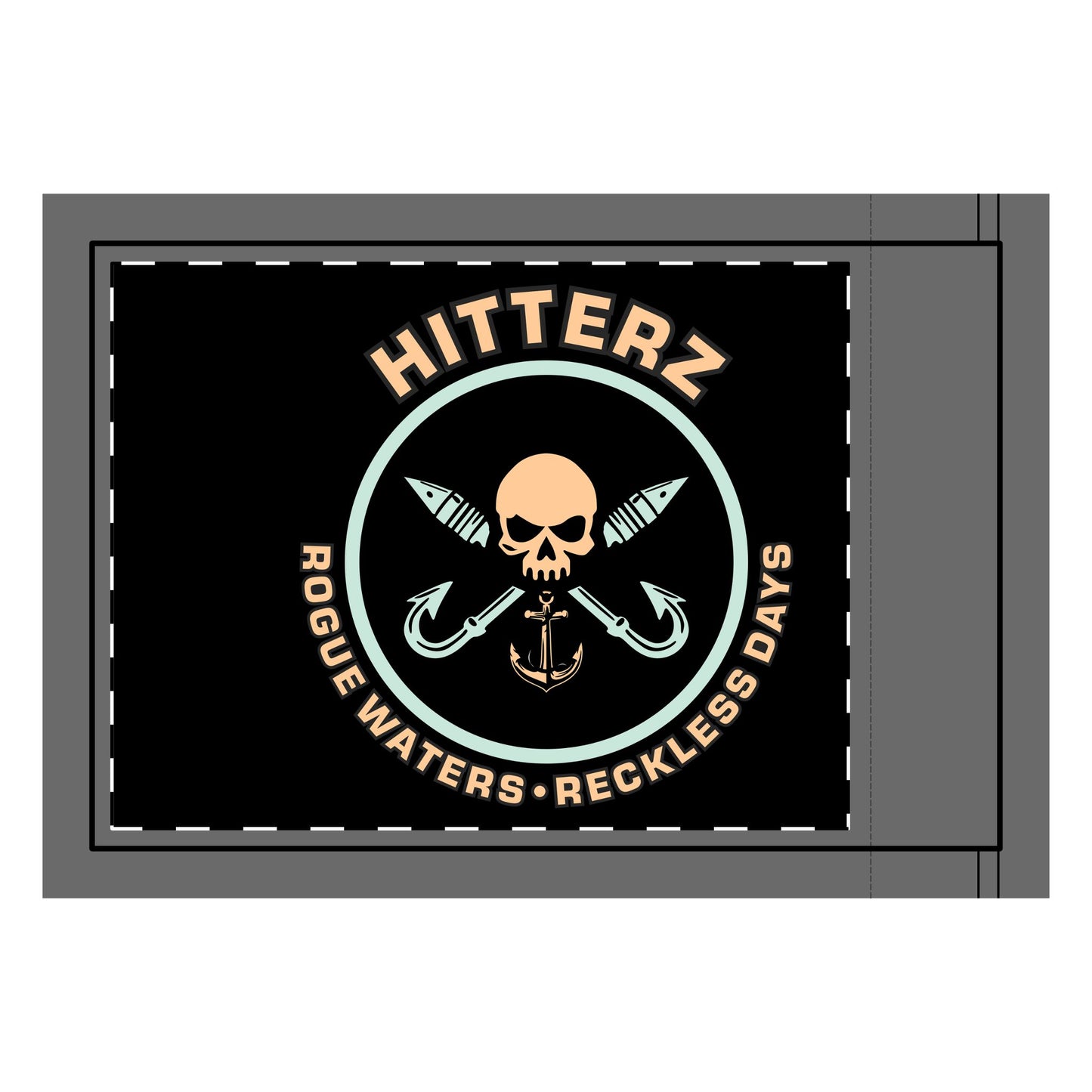 Rogue Waters, Reckless Days Double-Sided Flag