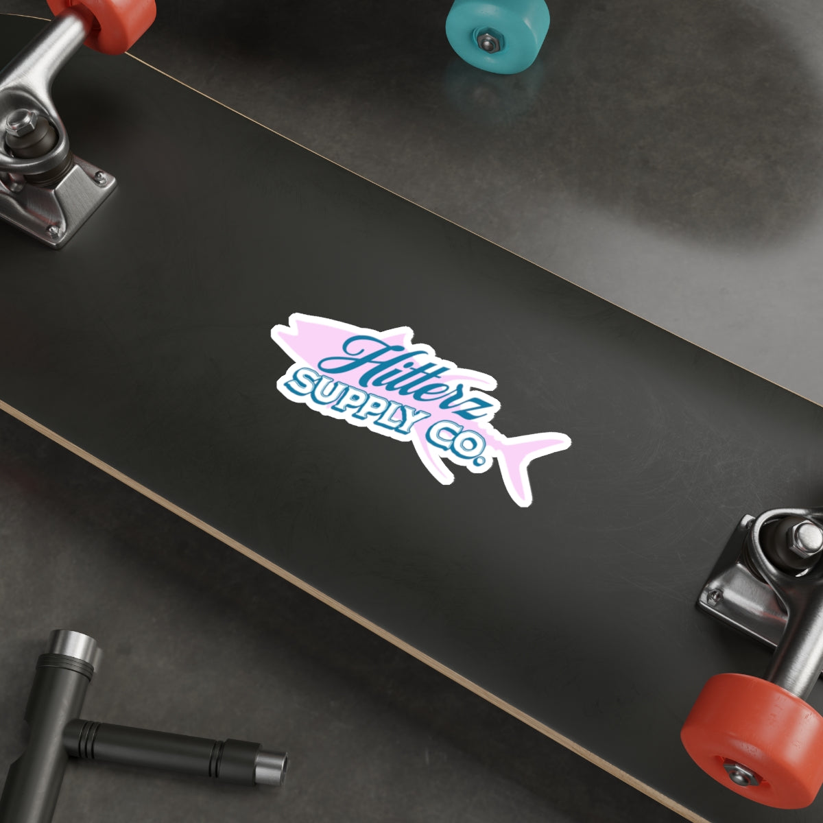 Pink Tuna - Die-Cut Stickers