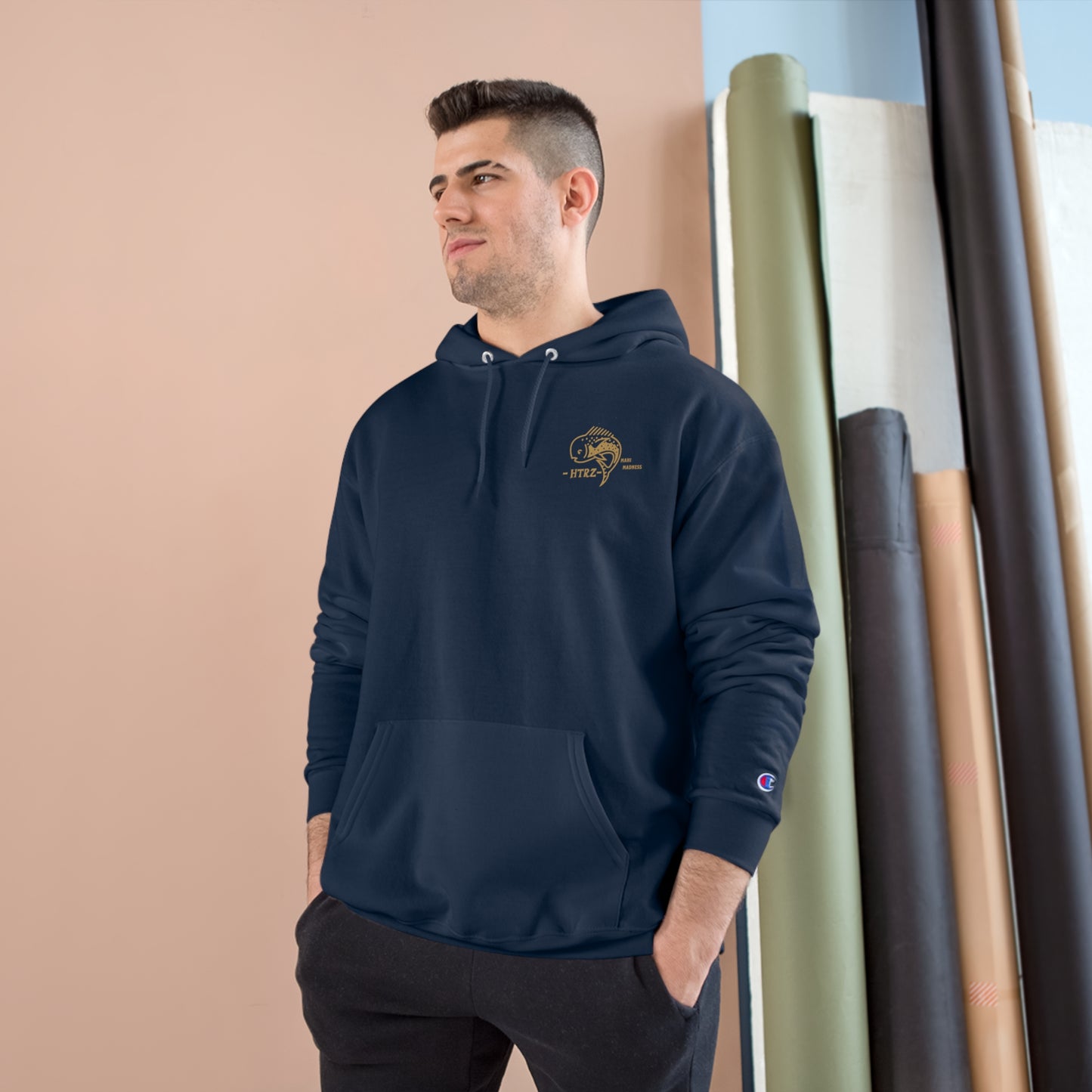 Blue & Gold Edition Mahi Madness Champion Hoodie