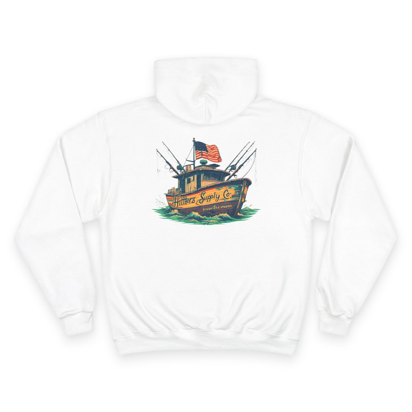 Brave the Waves Champion Hoodie