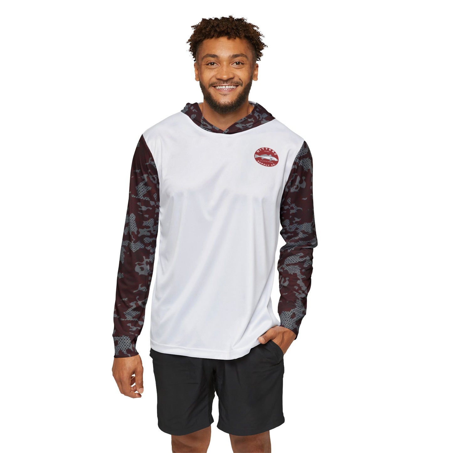 Atlantic Waters Sports Hoodie Camo UPF 50+