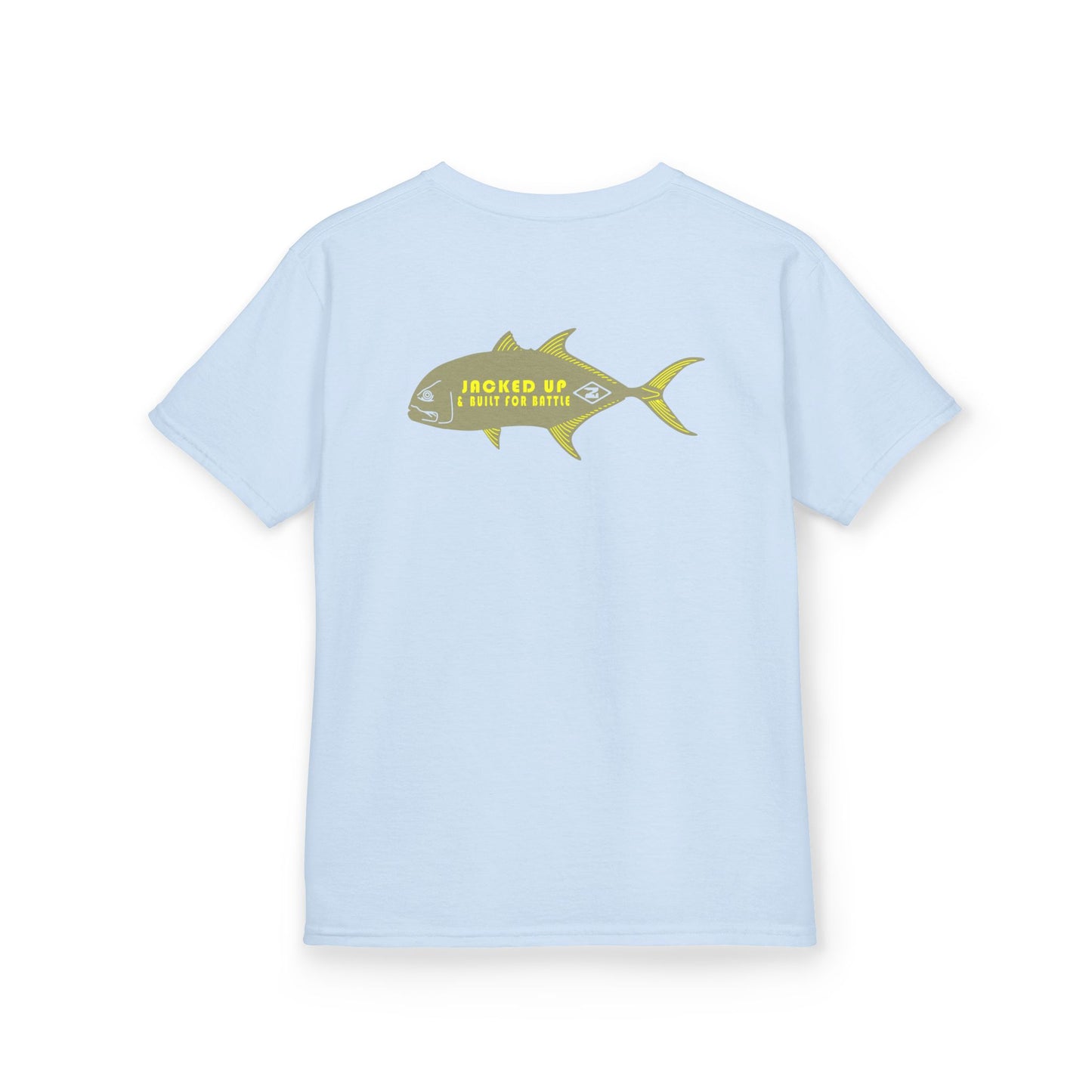 Jacked Up & Built For Battle - Kids Heavy Cotton™ Tee