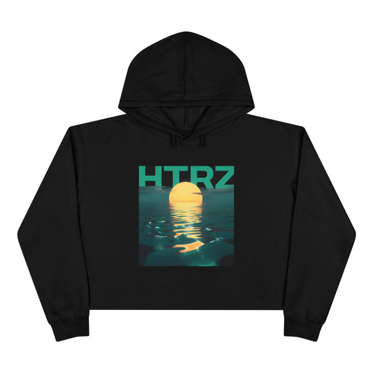 HTRZ NIGHT DIP Crop Hoodie