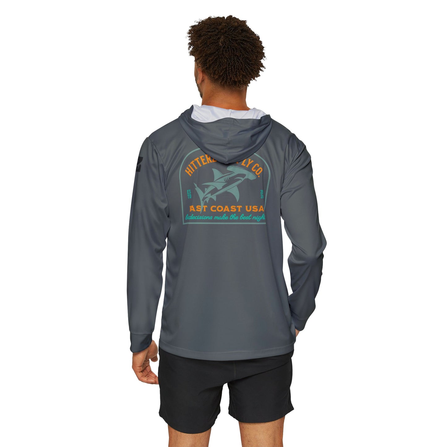 Bad Decisions Make the Best Nights Men's Sports Hoodie UPF 50+