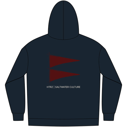 HTRZ  Warning Pennant Hoodie